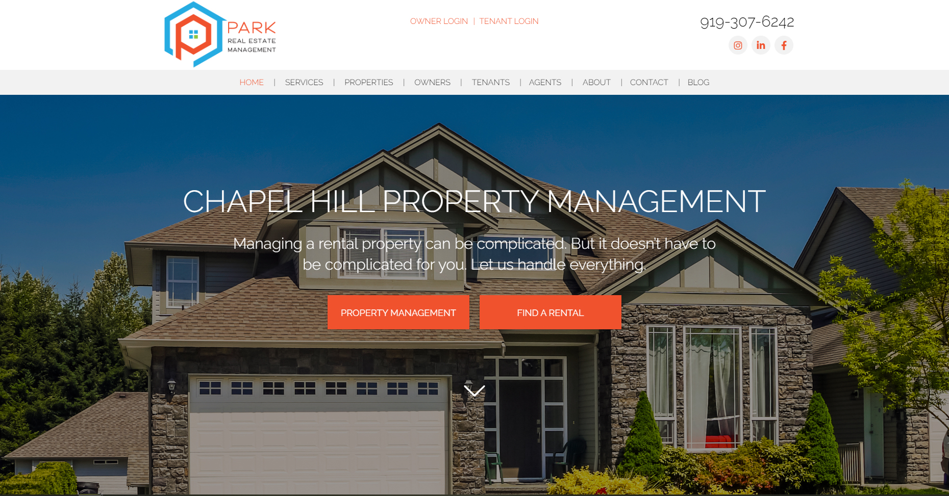 Chapel Hill Property Management and Property Managers, Chapel Hill